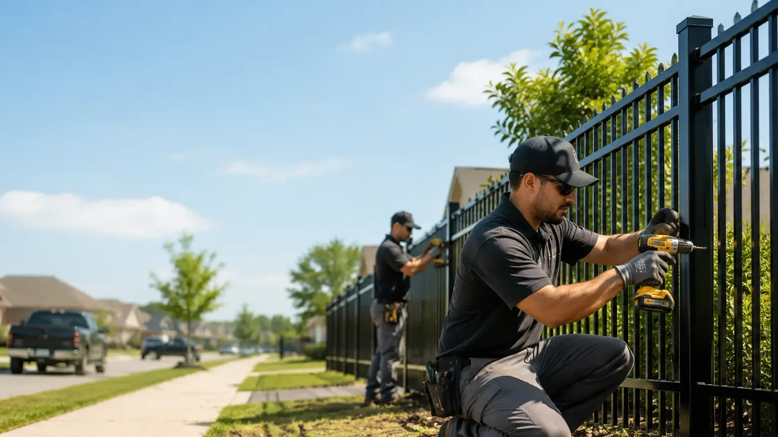 Metal Fence Installation in Mclain, MS